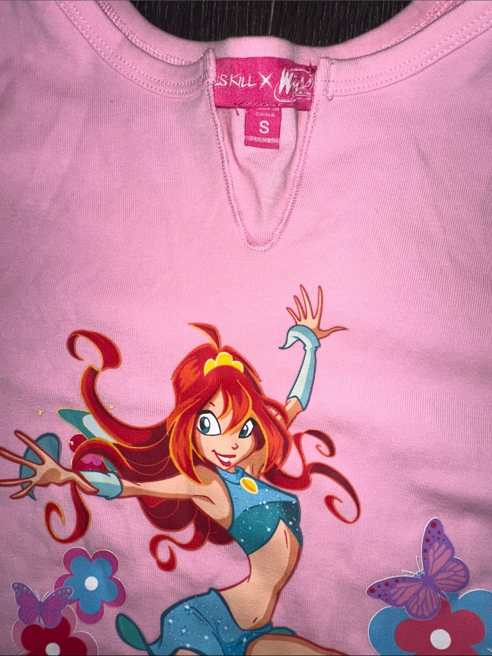 Dolls kill Winx Club Graphic Long Sleeve Top - Picture 2 of 2